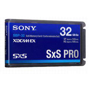 Carte mémoire SxS Sony