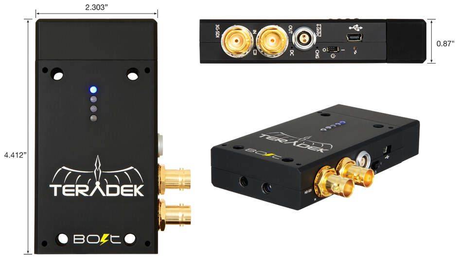 Transmetteur/Récepteur vidéo Teradek 500 SDI