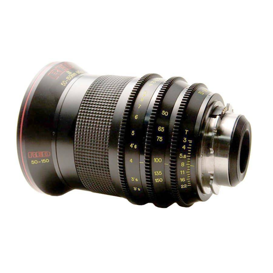 Objectif Zoom PL Red 50-150mm t3 (À VENDRE / FOR SALE = 2500$)