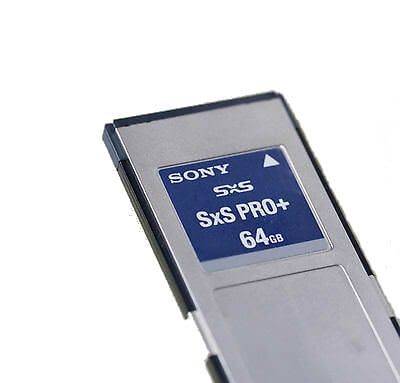 Carte mémoire SxS-PRO +  Sony