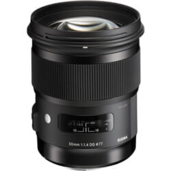 Objectif Sigma 50mm f/1.4 DG HSM Art Lens (EF-mount)