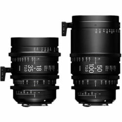 Objectifs Sigma 18-35mm & 50-100mm T2  High-Speed Zoom Lens Kit  (PL-mount)