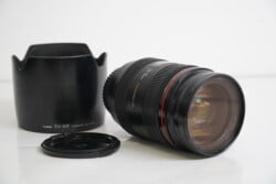 Objectif Zoom EF 24-70mm Canon f2.8 serie L (À VENDRE / FOR SALE = 950$)