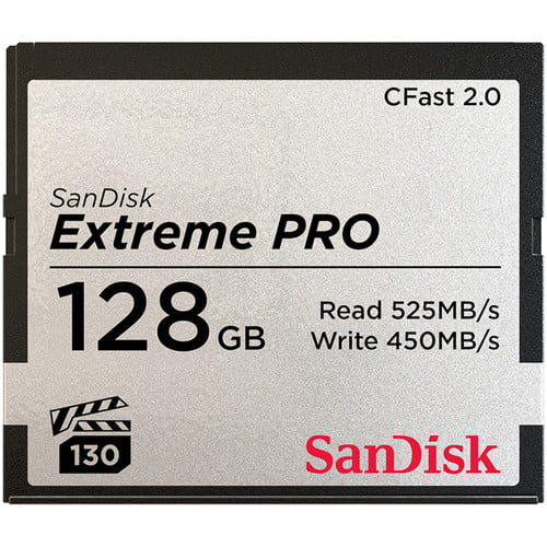 SanDisk 128GB Extreme PRO CFast 2.0 – Entreprises Vidéo Service